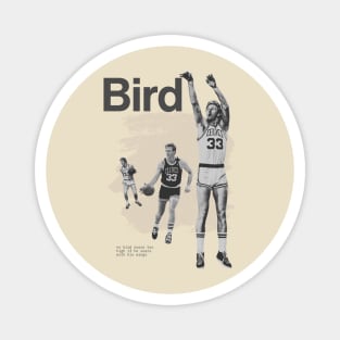 Larry Bird Fly Magnet